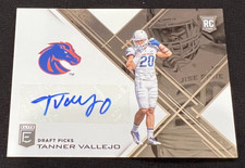 TANNER VALLEJO 2017 Panini Donruss Elite Draft Picks #275 Rookie Card RC AUTO
