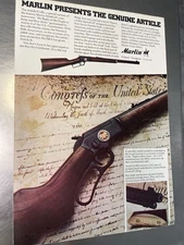 1970’s AD ADVERTISING-- Marlin Model 39 Century Ltd Article II rifle #5811