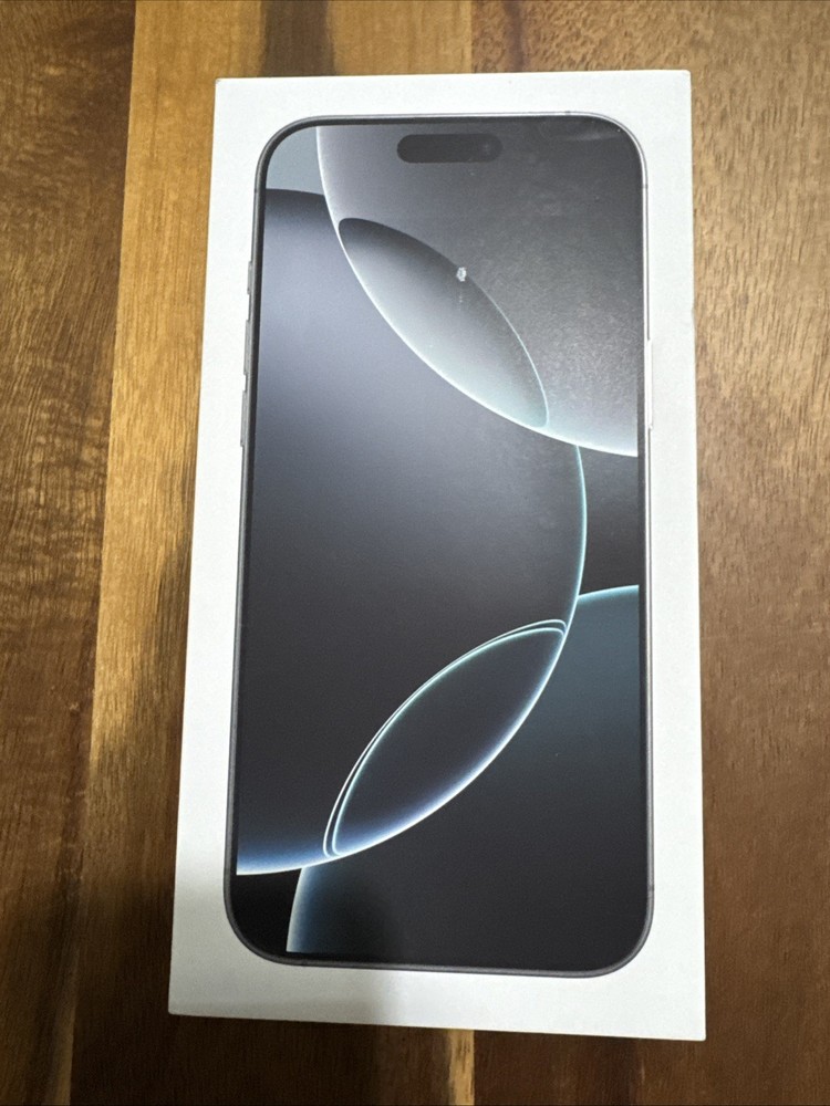Apple iPhone 16 Pro Max 256GB White Titanium Unlocked Sealed E-Sim Ready  