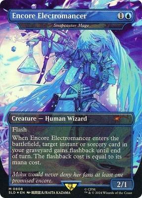 Encore Electromancer - Snapcaster Mage (Rainbow Foil) Secret Lair