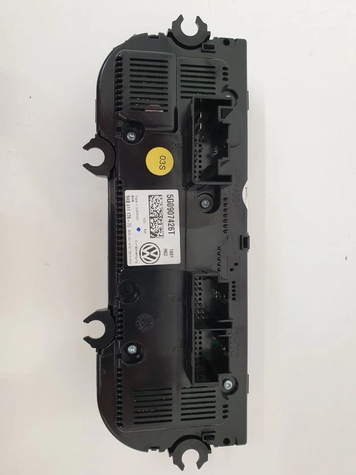 VW GOLF MK7 (5G) 2012-2017 INTERIOR CLIMATE CONTROL PANEL ASSEMBLY 5G0907426T - Image 4 of 4