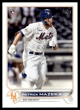 2022 Topps Patrick Mazeika Rookie New York Mets #166