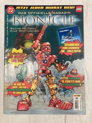 Lego Bionicle Erste Ausgabe Das offizielle Magazin / Comic von 2003 top Zustand