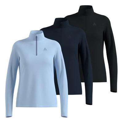 ODLO Damen Pullover Skipullover Langarmshirt Midlayer Halfzip Besso