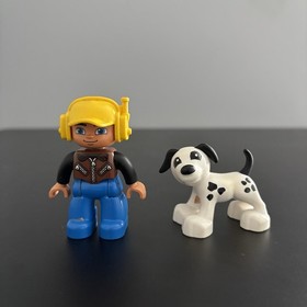 Lego Duplo 10519 Garbage Truck Complete Set Recycle Worker Car Vehicle