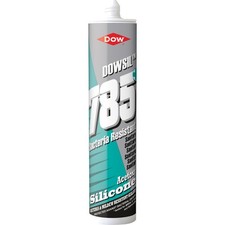Dowsil Dow Corning 785+ Bacteria Resistant Sanitary Silicone Sealant White 310ml