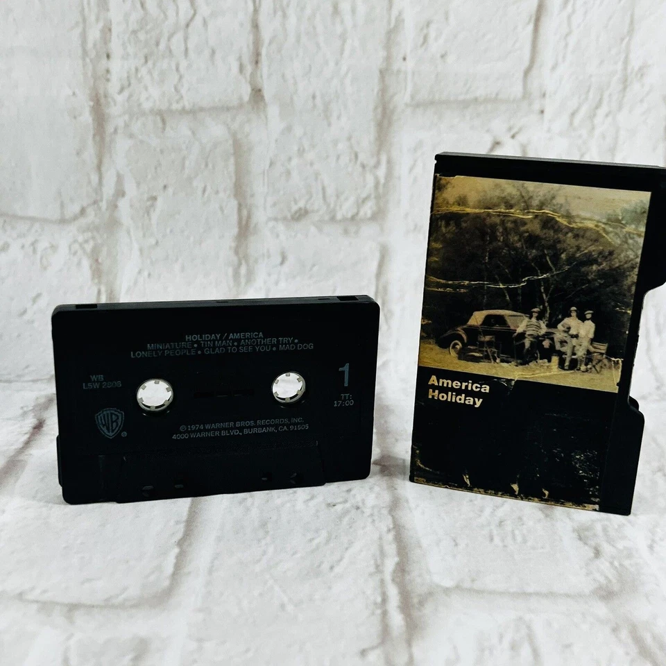 America Holiday 1974 Vintage Slip Case Cassette Foto 4 de 4