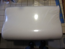Tempur-Pedic TEMPUR-Neck-TM Pillow Large 100 Polyester Hypoallergenic Cover New