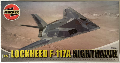  Airfix 05033 1/72 Lockheed F-117A ''Nighthawk'' (GN522-11K2/4/4)