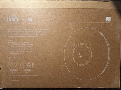 Ubiquiti UniFi AP AC LR 5-Pack Dual-Band Gigabit Ethernet PoE 802.11ac