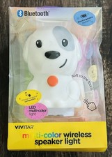 Vivitar Multi-Color Wireless Speaker Light Dog New Sealed G1