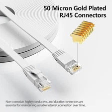 Cat 6 Ethernet Cable 200ft (60.96m), Outdoor & Indoor, 10Gbps Support Cat 7,8