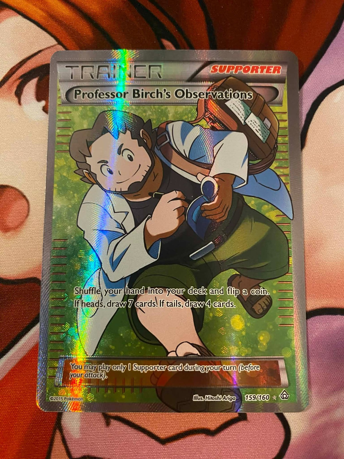 Professor Birch's Observations (159 Full Art) - XY - Primal Clash - 159/160 - LP