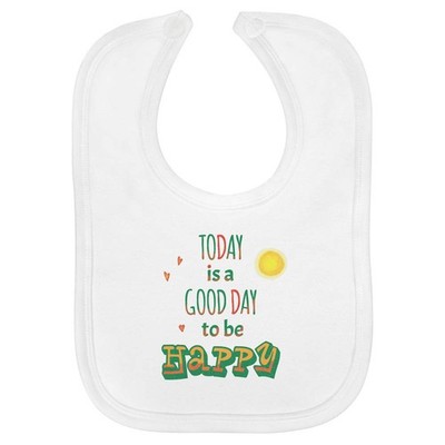 Baby-Lätzchen ''A Good Day To Be Happy'' aus weicher Baumwolle (BI00067883)