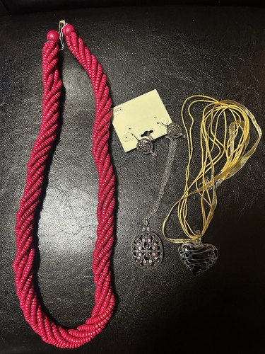 8LBS Lot Necklace Jewelry Vintage/Now/Used/New ROBERT ROSE ~ Lia Sophia ~ More - 第 17/21 張圖片