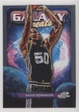2023-24 Topps Cosmic Chrome Galaxy Greats David Robinson #GG-28 HOF 5x3