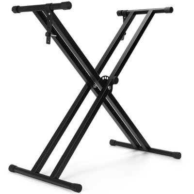 Yeshone Double X Piano Keyboard Stand Pre Assembled Adjustable Portable Piano...
