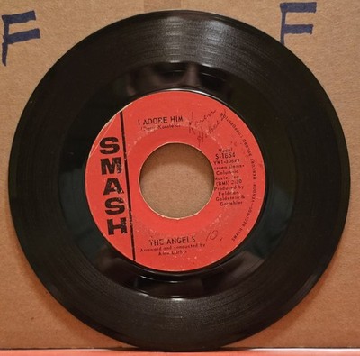 The Angels: I Adore Him/Thank You And Good Night - 45rpm Smash - VG