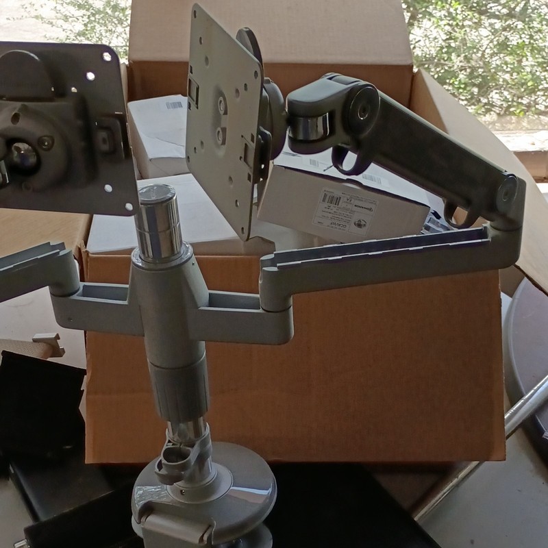 Heavy Duty Dual Pc Monitor Mount 