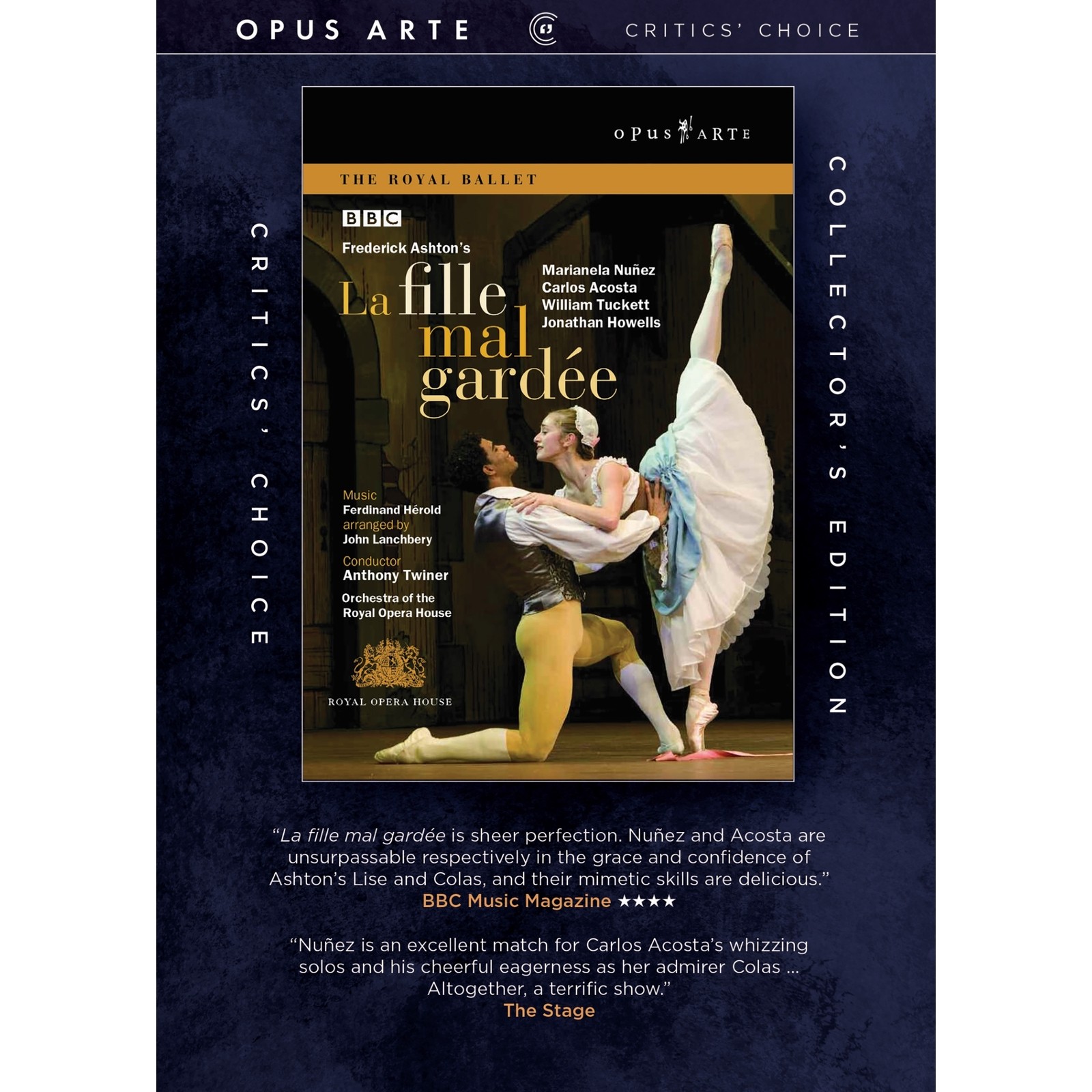 Marianela Nunez; Carlos Acosta La Dille Mal Gardee DVD OA0992D NEW