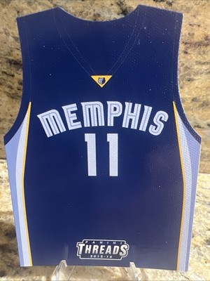 2015-16 Panini Threads Mike Conley Jersey Die-Cut! Memphis Grizzlies Ohio State