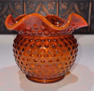Orange Fenton Glass | eBay