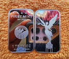 New Libertad One Oz .999+ Fine Silver Bar New On Market 2026 First Mint.