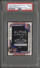 2024 Stars And Stripes Jace Laviolette Jumbo Nike Logo #/2. Pop 1 Highest Grade