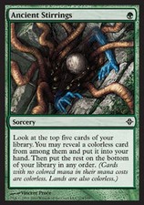Ancient Stirrings - Light Play MTG Rise of the Eldrazi