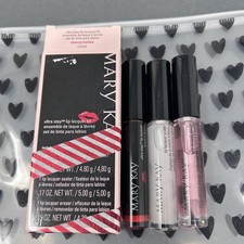 Mary Kay Ultra Stay Lip Lacquer Kit  CHERRY  New In Box Fast Ship