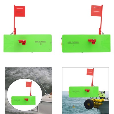Angelwerkzeug Planerboard mit einstellbarem Gewichtssystem zum Schleppangeln im