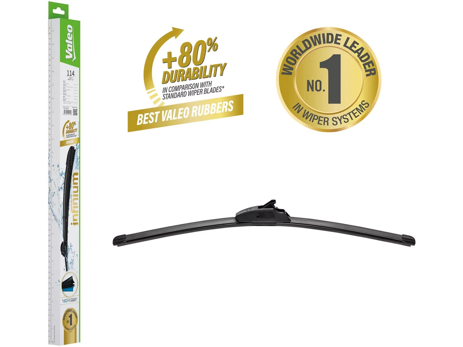 Valeo Infinium Single Wiper Blade 114 - 530 mm/ 21"" - NEW