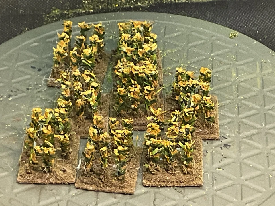 8 bloques de Cornfield pintados de 15 mm. Foto 4 de 4