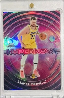 Luka Doncic 2025-26 Topps Chrome Cosmic #HN-8 Hypernova SP