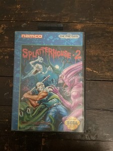 Splatterhouse 2 Sur Sega Genesis/MegaDrive - NTSC US - Neuf Sous Blister - CIB - RARE