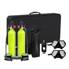 GOYOJO 1L Scuba Tank Oxygen Diving Cylinder Respirator Snorkeling Pump S5000PLUS