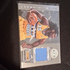 PANINI 2013-14 TOTALLY CERTIFIED KENNETH FARIED NUGGETS MEMORABILIA #141