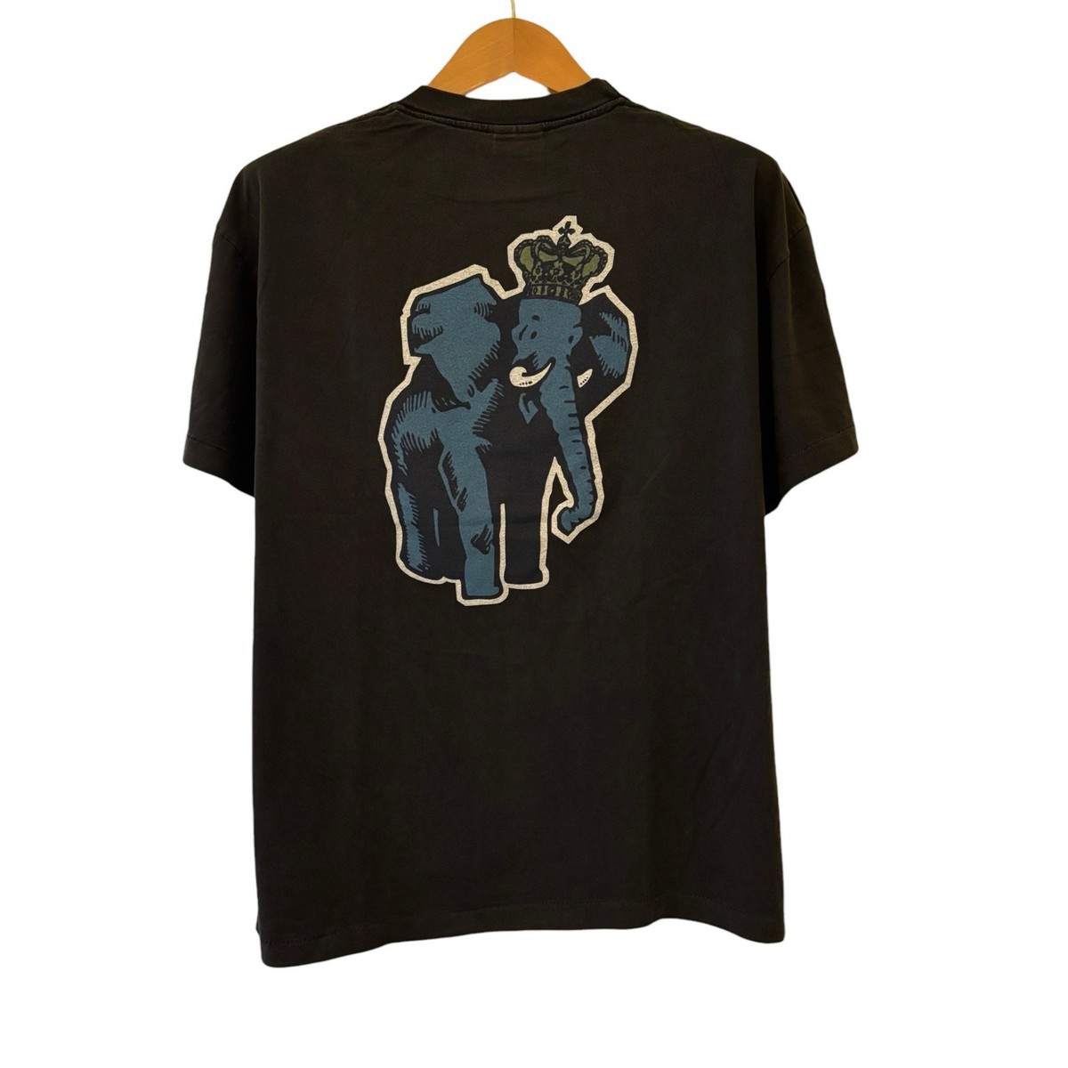 Vintage Stussy Elephant T shirt “Large And In Charge” REPRINT XL