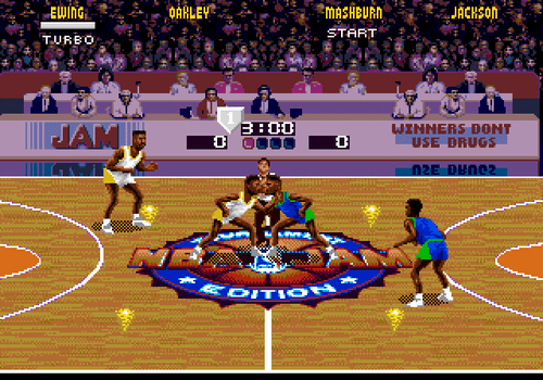 NBA Jam Tournament Edition - Sega Genesis Game - Picture 4 of 7