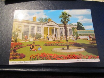 Postkarte von Bicton Gardens, Devon (unbesendet John Hinde)