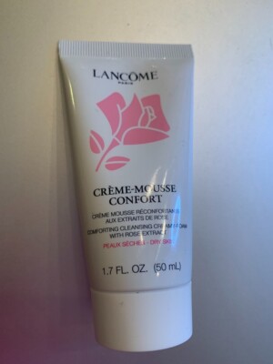 Lancome Creme Mousse Confort Comforting Creamy Foaming Cleanser 1.7 oz. New
