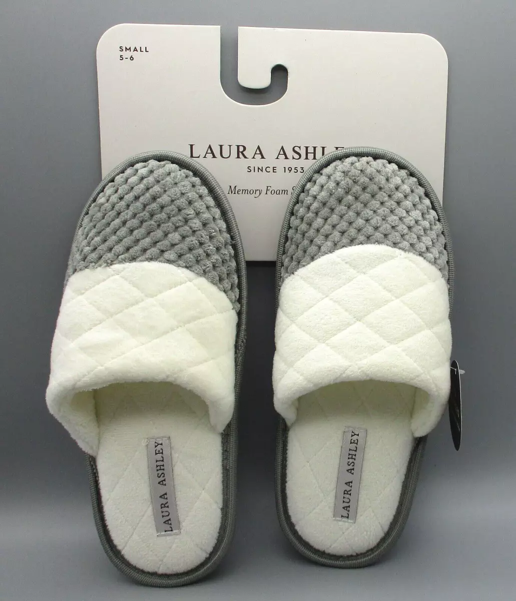 Laura ashley memory foam slippers new arrivals