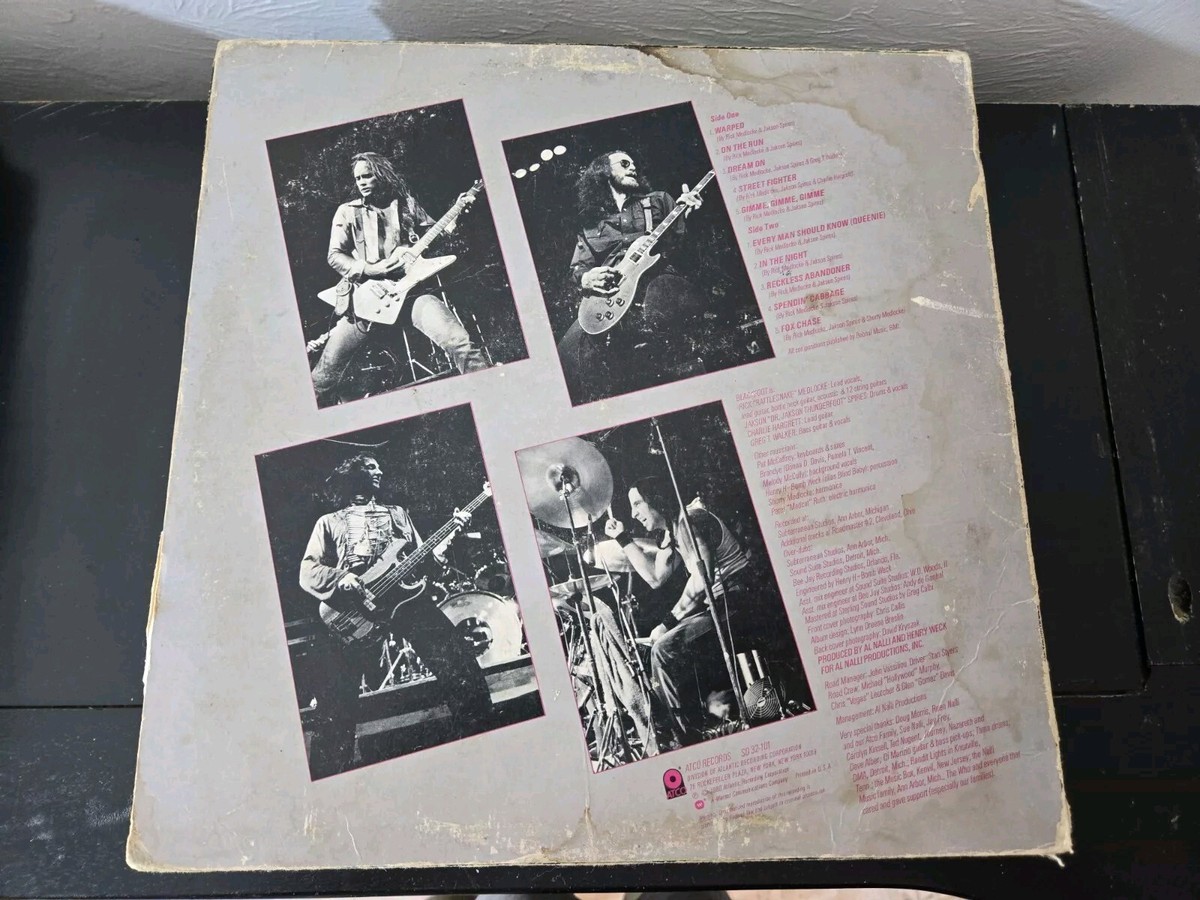 Blackfoot - Tomcattin - Vintage 1980 LP - ATCO - SOUTHERN ROCK