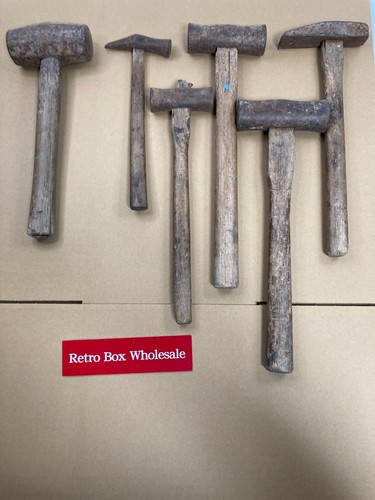 Vintage Sledgehammer Hammer Set Mit 6 21392 12
