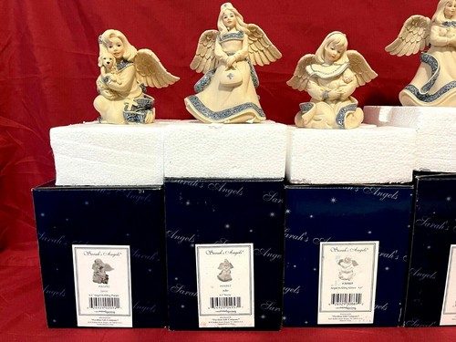 Sarah's Angels Lot Of 5 Figurines Janie Victoria Julie & More - 第 2/5 張圖片