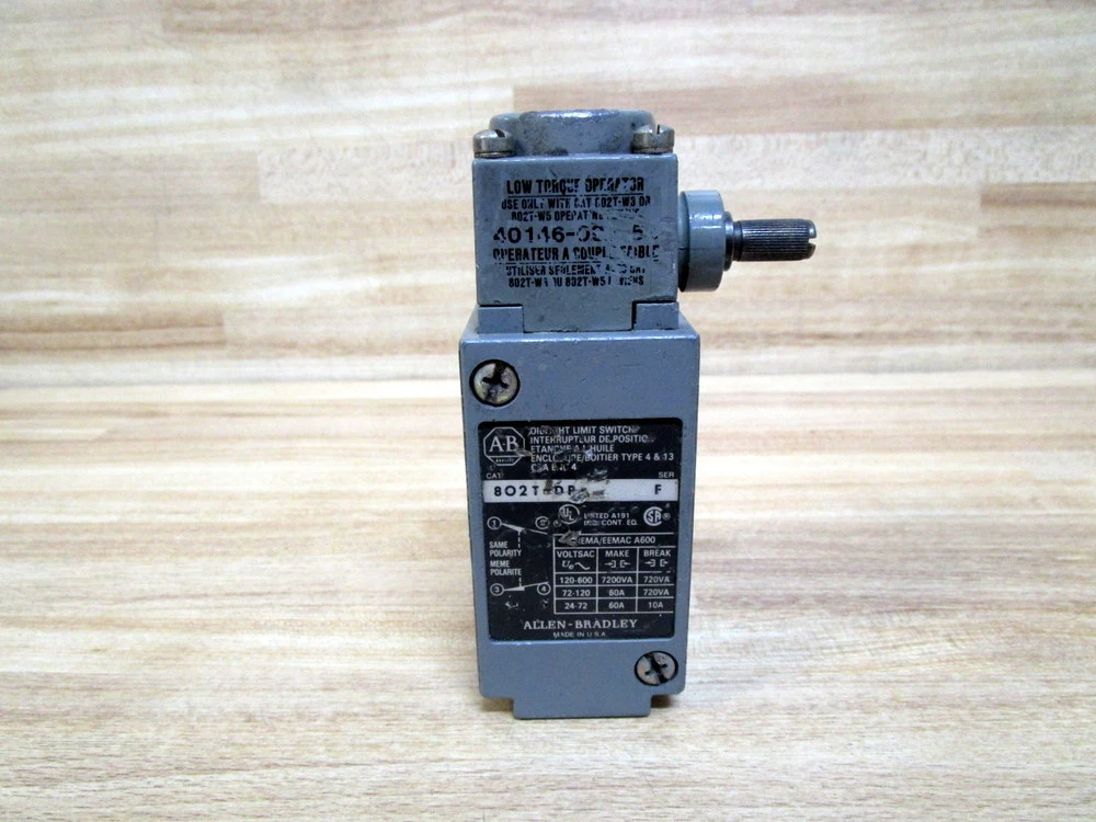 Allen Bradley 802T-DP Limit Switch 802TDP Series F