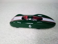 SCHYLLING Abarth RACE CAR  6 BRITISH FLAG TIN SPARK FRICTION TOY CAR