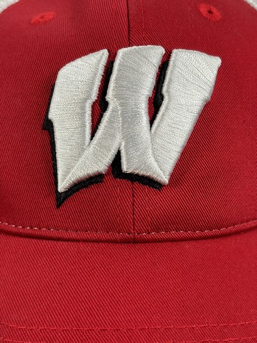 NEW Vintage Imperial Headwear Wisconsin Badgers Snapback Hat Cap Made In USA - Picture 4 of 12