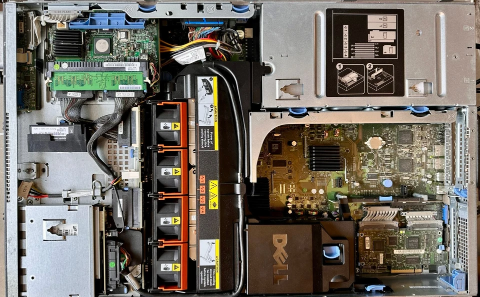 Dell PowerEdge 2950 Server 2-XEON 5150@2.66 GHz 16GB RAM NO HDD  H6CQCD1 #150 - Image 4 of 4