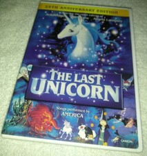 Last Unicorn DVD rare oop